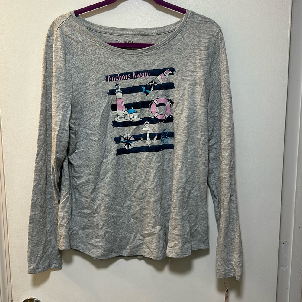 Talbot’s long sleeve top size M